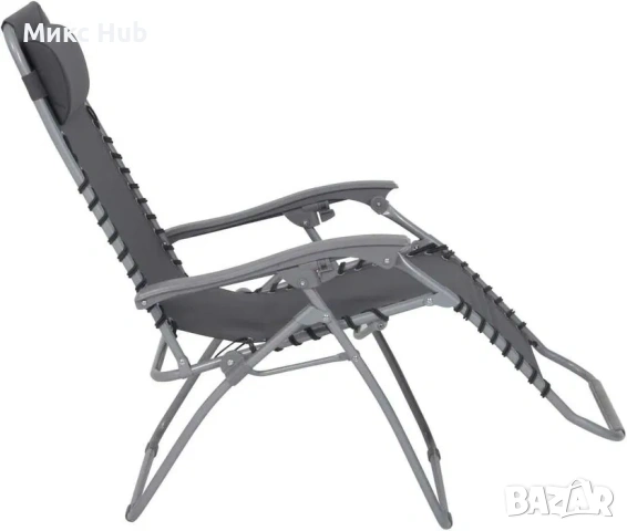 Сгъваем градински шезлонг/ стол 65х112х90 см , снимка 4 - Градински мебели, декорация  - 53301246