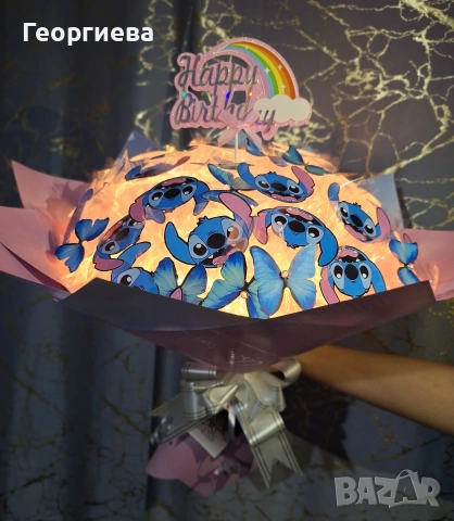 🎀Светещи ръчно изработени букети ✨️🦋