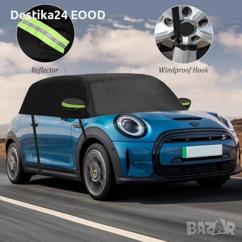Водоустойчиво покривало за автомобил Mini Cooper 3 врати (2000–2024 г.), снимка 6 - Аксесоари и консумативи - 53118682