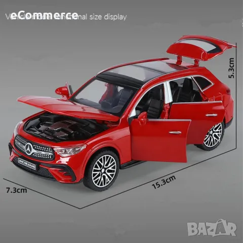 Модел Mercedes GLC,1:32, снимка 6 - Коли, камиони, мотори, писти - 48938323