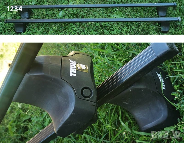 Багажник напречни греди THULE рейки за JAGUAR XF (X250), 4-dr Sedan, 08-15 