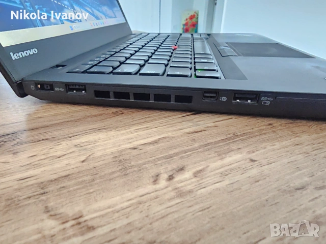 Lenovo ThinkPad T450s 14 inch | Intel Core i7 5600U 2x3.20 Ghz| 8GB RAM | 250GB SSD | Windows 11, снимка 5 - Лаптопи за работа - 53915487