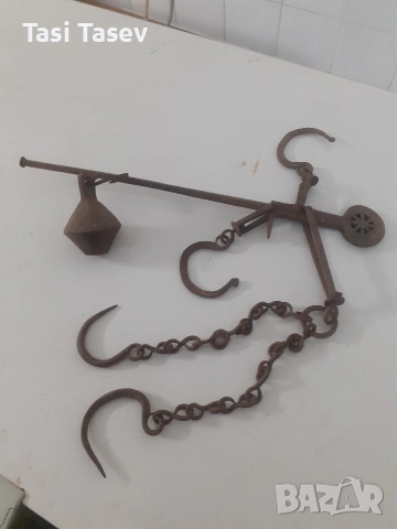 Стари кантари с топуз - 100 кг и 20 кг