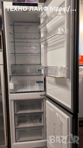 Хладилник с Фризер Siemens iQ300 KG39N2XAG, Total NoFrost, висок 203см , снимка 3 - Хладилници - 53862302