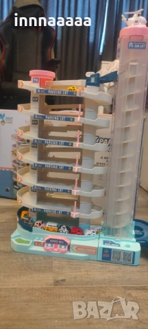 Уникална писта с асансьор, снимка 2 - Образователни игри - 53084442