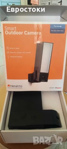 IP-камера Netatmo Presence. Умна охранителна камера Netatmo Smart Outdoor Camera Размер: 50×110х200м, снимка 9 - IP камери - 46145790