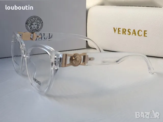 Versace диоптрични рамки очила, за компютър, прозрачни слънчеви очила, снимка 9 - Слънчеви и диоптрични очила - 48004901