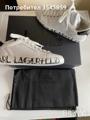 Кецове Karl Lagerfeld , снимка 8 - Кецове - 46345973