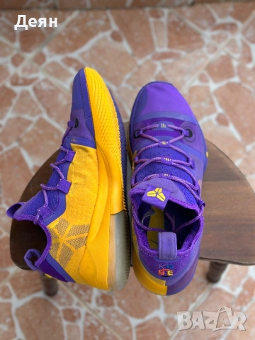 Nike Kobe A.D. 2018 Lakers Away Оригинални! AR5515-500, снимка 5 - Кецове - 53047947