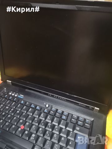 Лаптоп Lenovo Thinkpad T61, снимка 3 - Лаптопи за дома - 45254533