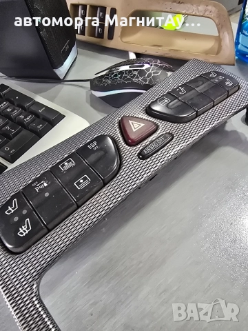 Панел бутони за Mercedes W203 W209 2038215758, снимка 2 - Части - 52075629