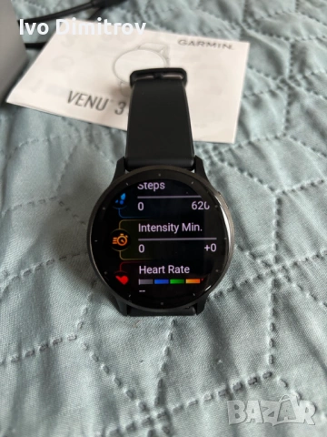 Нов фитнес/здраве/активност смарт часовник Garmin Venu 3, снимка 5 - Смарт гривни - 53271239