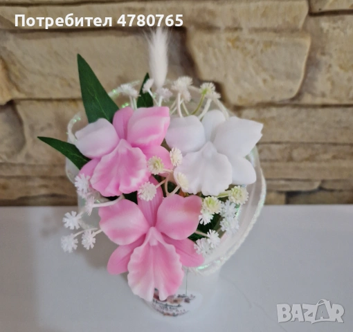 Ароматни сапунени цветя , снимка 4 - Декорация за дома - 54010613