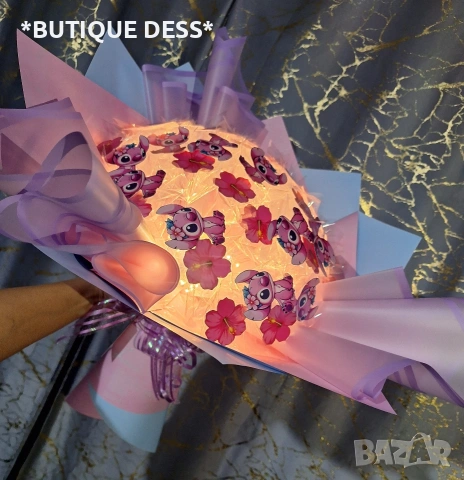 💖 ПРОМОЦИЯ‼️Светещи ръчно изработени букети ✨️"DESS"✨️