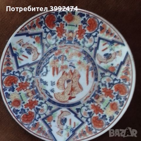 Красива японска чиния, снимка 2 - Антикварни и старинни предмети - 46762437