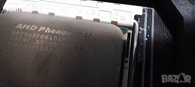 дънна платка АМ3+ Asus M4A77T/USB3,процесор Phenom X4 Black Edition, снимка 2 - Дънни платки - 52203238