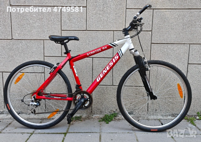 Продавам 26" алуминиев велосипед Genesys Stratos 