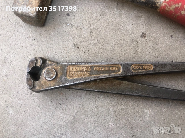 Клищи knipex и чук wurth , снимка 2 - Други инструменти - 53956921