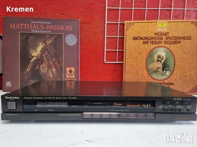 тунер TECHNICS ST-G45 AL, снимка 2 - Ресийвъри, усилватели, смесителни пултове - 53401906