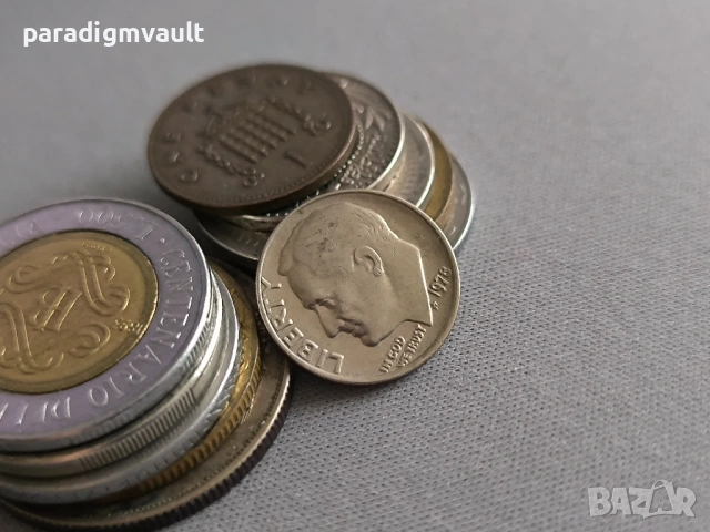 Монета - САЩ - 1 дайм | 1978г., снимка 2 - Нумизматика и бонистика - 53420082