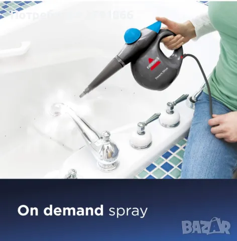 Bissell Steam Shot 2635J парочистачка чисто нов комплект, снимка 5 - Парочистачки и Водоструйки - 49644314