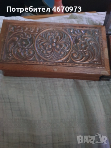 дървени кутии за бижута 