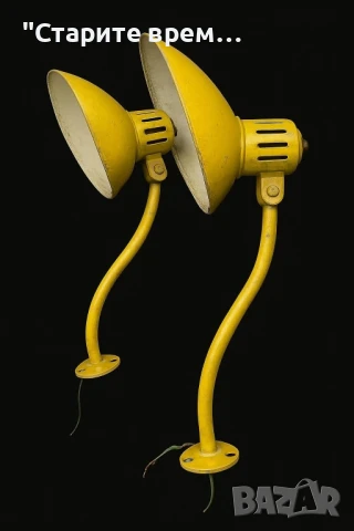 ⚓Лот Два Броя Стари Корабни Лампи Настолни, снимка 4 - Други ценни предмети - 50853056