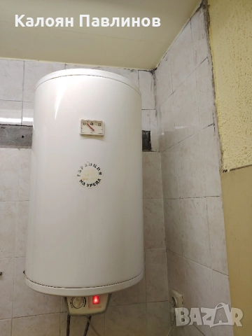Продавам неръждаем бойлер 80 литра Елдом, снимка 4 - Бойлери - 52247418
