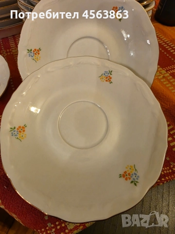 Чаени чинийки, снимка 2 - Чинии - 51620822