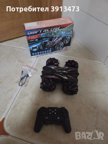 Чисто нова Кола с дистанционно управление, звукови ефекти, въртене на 360градуса, снимка 5 - Коли, камиони, мотори, писти - 52105140