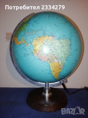 Стари географски глобуси от различни държави и години. , снимка 5 - Антикварни и старинни предмети - 52003853