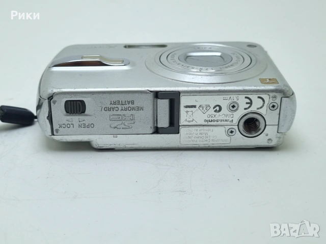 Panasonic LUMIX DMC-FX50 7.2MP Digital Camera - Silver Leica, снимка 10 - Фотоапарати - 53804654