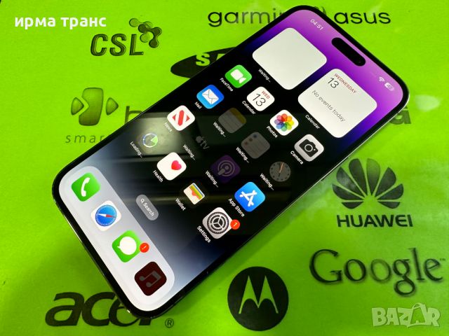 iPhone 14 Pro max 128gb Deep purple фабрично отключен, снимка 2 - Apple iPhone - 46098238