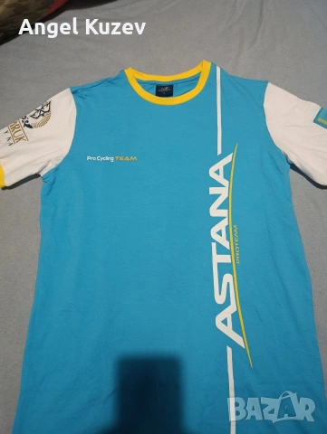 Тениска Astana Pro Team (Official Merchandise) – Размер M, КАТО НОВА, снимка 2 - Тениски - 53741844
