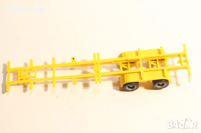 WIKING ? HERPA? H0 1/87 РЕМАРКЕ КАМИОН МОДЕЛ ТИР, снимка 2 - Колекции - 53200845