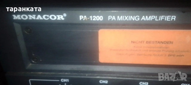 усилвател MONACOR предназначен за 110 волтови тонколони , снимка 8 - Тонколони - 53310882