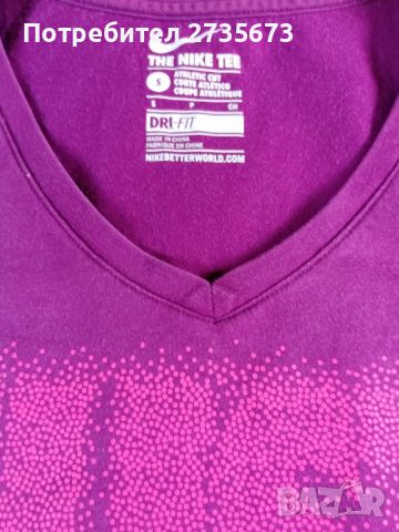 ДамскА памучна тениска на Naik., снимка 1 - Тениски - 45299768