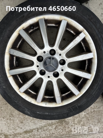 16 цолови алуминиеви джанти за Мерцедес, снимка 8 - Гуми и джанти - 52537041