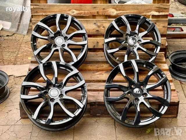 5х114.3 17 Цола Оригинални джани Kia 5x114.3 ET 47 J 7, снимка 6 - Аксесоари и консумативи - 52405568