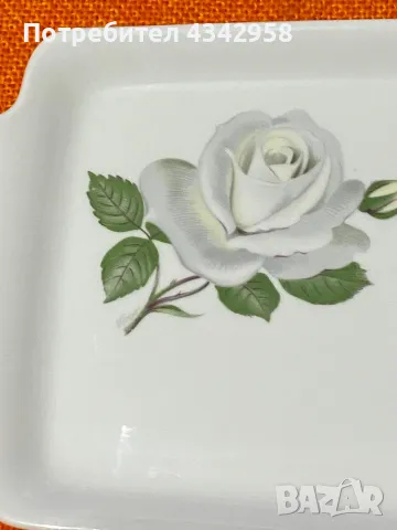 Eschenbach. Bavaria. 1945-1960 Чиния за сервиране., снимка 3 - Колекции - 49638043