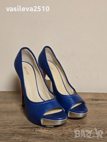 Just Cavalli оригинални дамски обувки от естествена кожа , снимка 5 - Дамски обувки на ток - 53892979