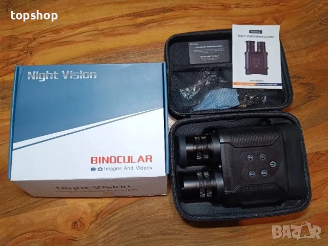 НОВ, ТЕСТВАН уред за нощно виждане NV2000 Инфрачервен с 6x цифрово увеличение 32GB карта, 4" LCD..., снимка 10 - Друга електроника - 50556199