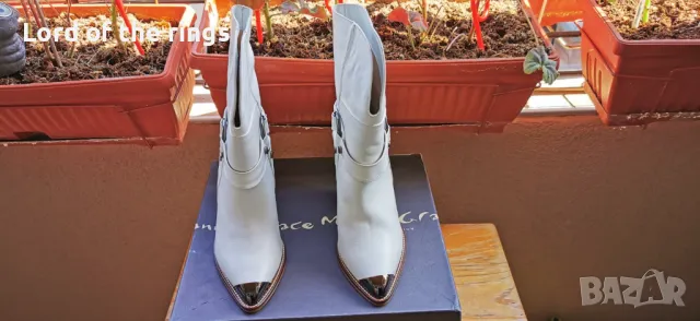 Оригинални маркови дамски кожени ботуши MANILA GRACE - 37 номер, снимка 4 - Дамски боти - 49992860