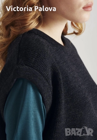 Лукс пуловер /елек GIVN BERLIN органик вълна, снимка 13 - Корсети, бюстиета, топове - 52439773