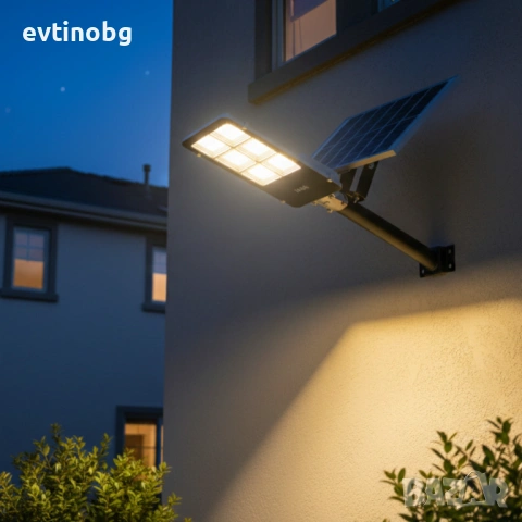 Стойка за соларно осветително тяло Φ48 × 50 см – здрава стоманена стойка за монтаж, снимка 2 - Соларни лампи - 53779887