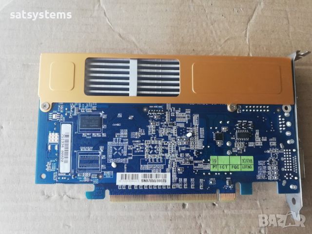 Видео карта NVidia GeForce Gigabyte NX7100 GS 256MB GDDR2 64bit PCI-E, снимка 9 - Видеокарти - 45146203