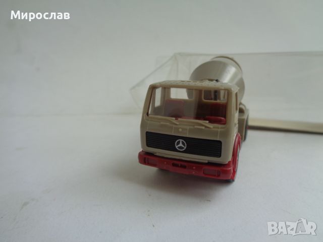  WIKING 1:87 H0 MERCEDES BENZ КАМИОН БЕТОНОВОЗ КОЛИЧКА МОДЕЛ , снимка 4 - Колекции - 46071294