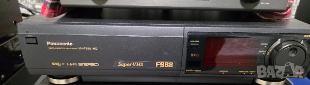 Продавам видео Panasonic NV-FS 88 S-VHS, снимка 6 - Плейъри, домашно кино, прожектори - 53701249