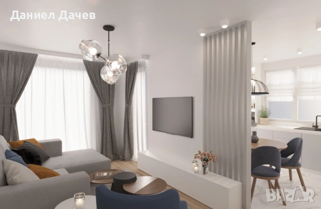 Тристаен апартамент, снимка 16 - Апартаменти - 50677087