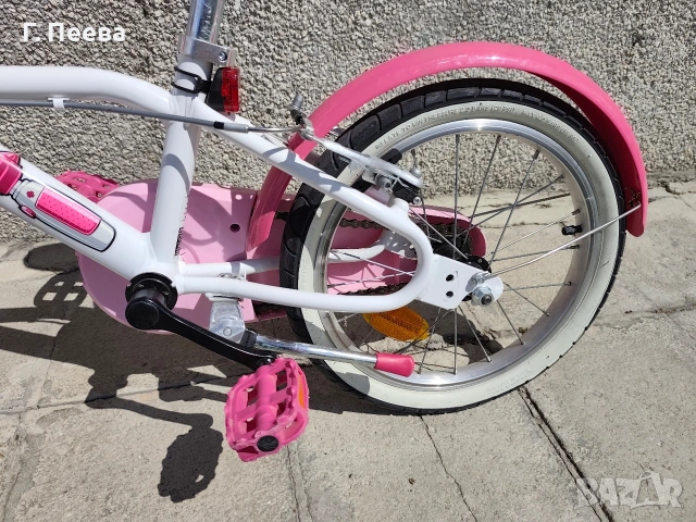 Детски велосипед+помощни колела , снимка 4 - Велосипеди - 54247157